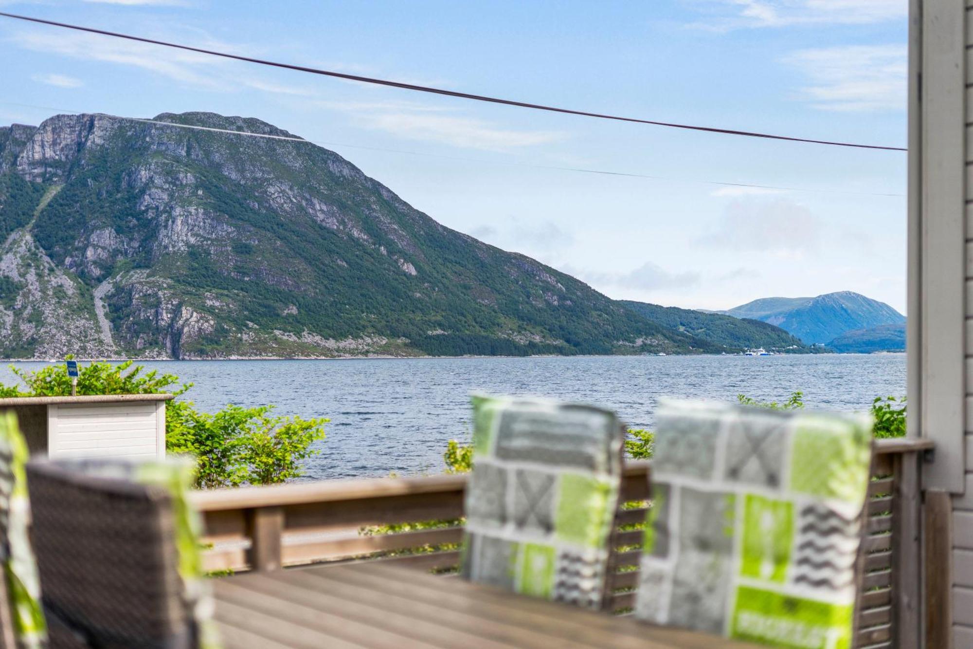 Rovde Fjordferien Villa Esterno foto