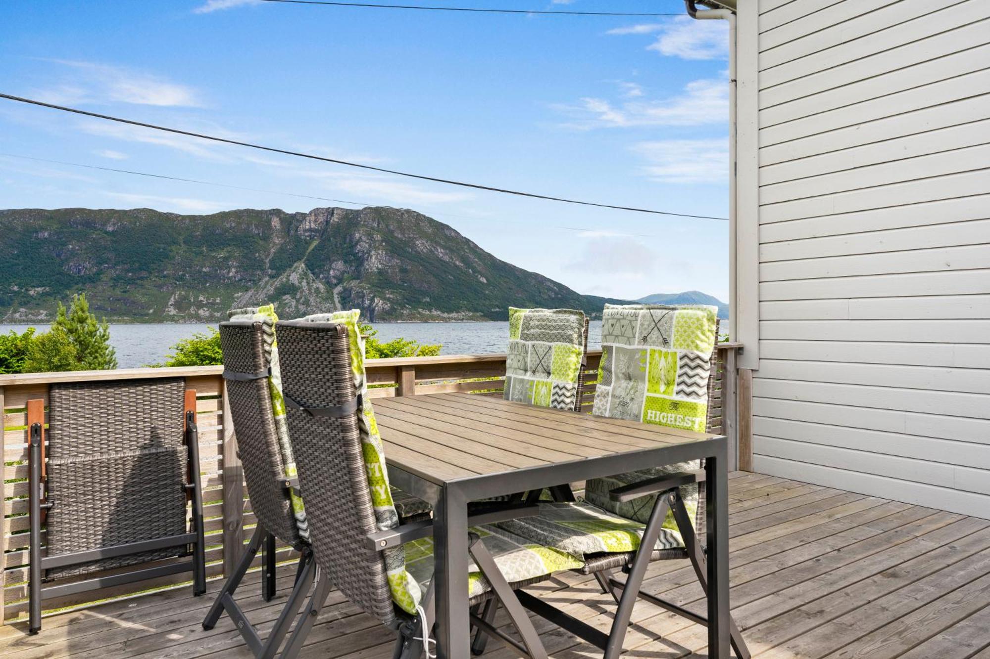 Rovde Fjordferien Villa Esterno foto